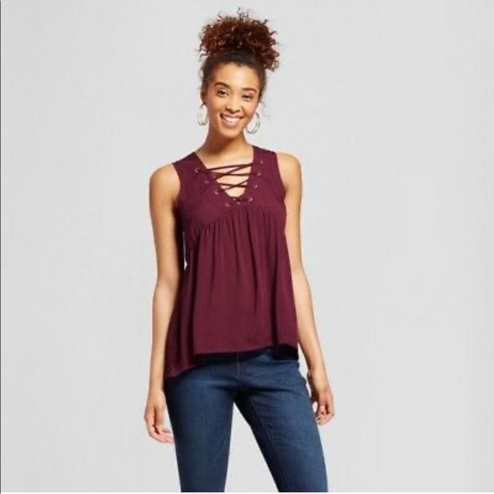 𝅺GORGEOUS “tie up” tank